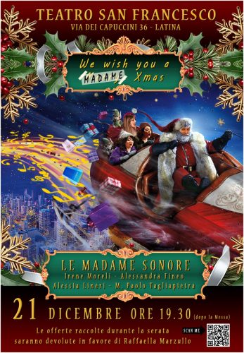 We wish you a Madame Xmas – DOMENICA 21 DICEMBRE ORE 19.30